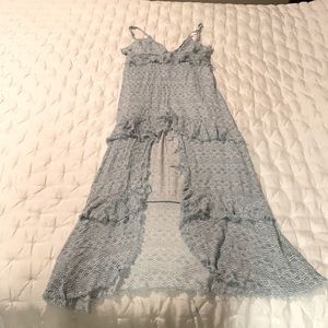 RED DRESS Sleeveless Tiered Summer Dress